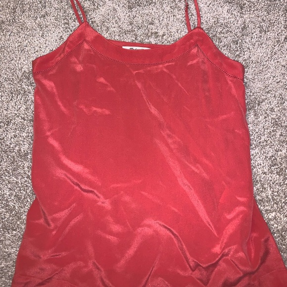 Madewell Red / Orange Tank top size 0 - Picture 5 of 8